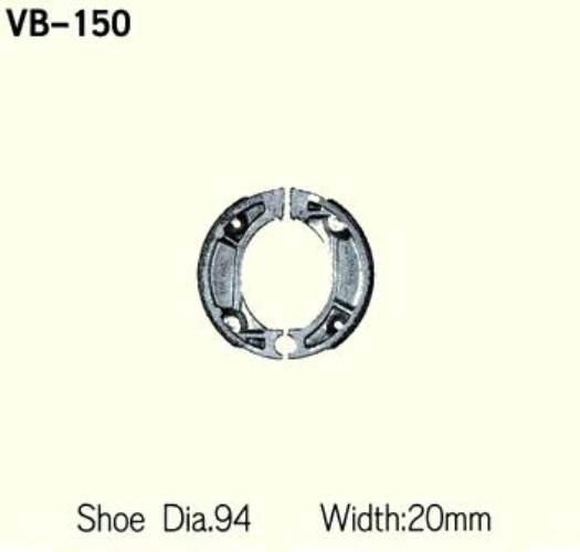 Szczęki Hamulcowe Vesrah Vb-150 | VB-150