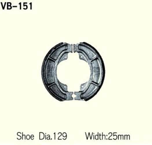 Szczęki Hamulcowe Vesrah Vb-151 | VB-151