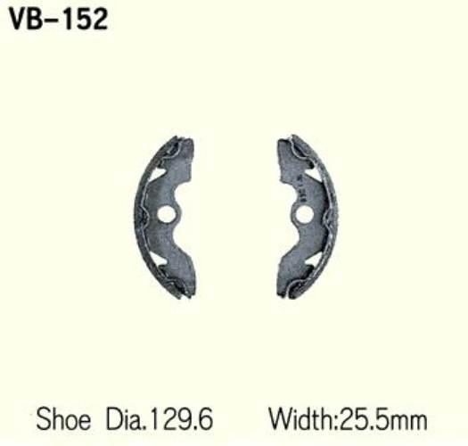 Szczęki Hamulcowe Vesrah Vb-152 | VB-152