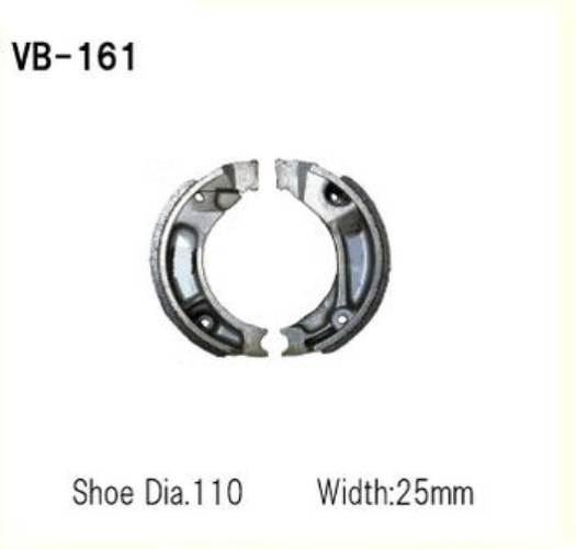Szczęki Hamulcowe Vesrah Vb-161 | VB-161