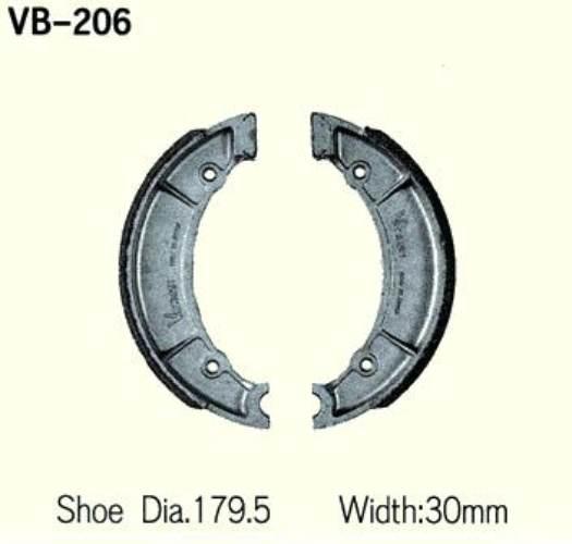 Szczęki Hamulcowe Vesrah Vb-206 | VB-206