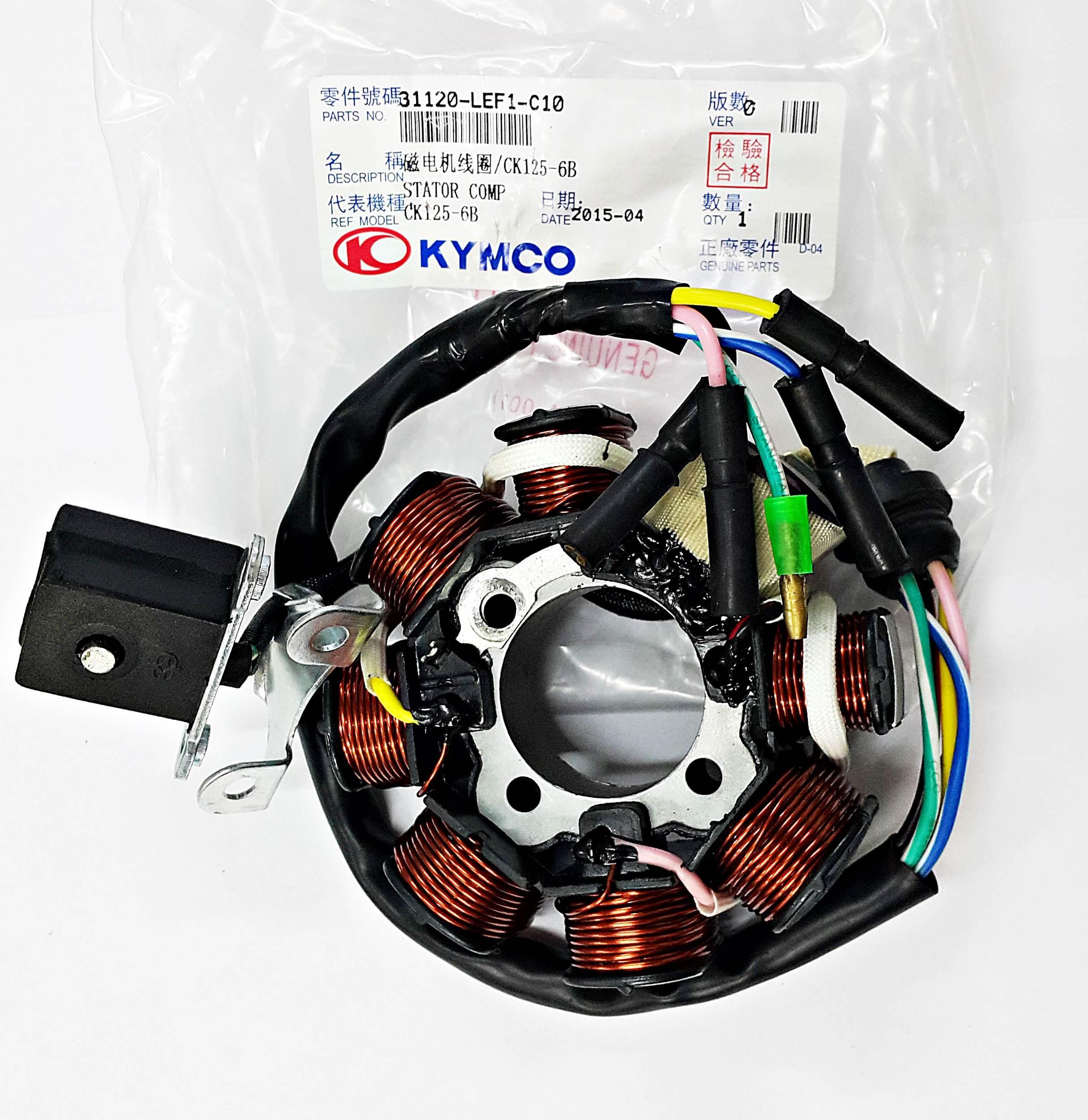 Zespół Cewek Pulsar 125 Kg25md Kymco | 31120-LEF1-C10