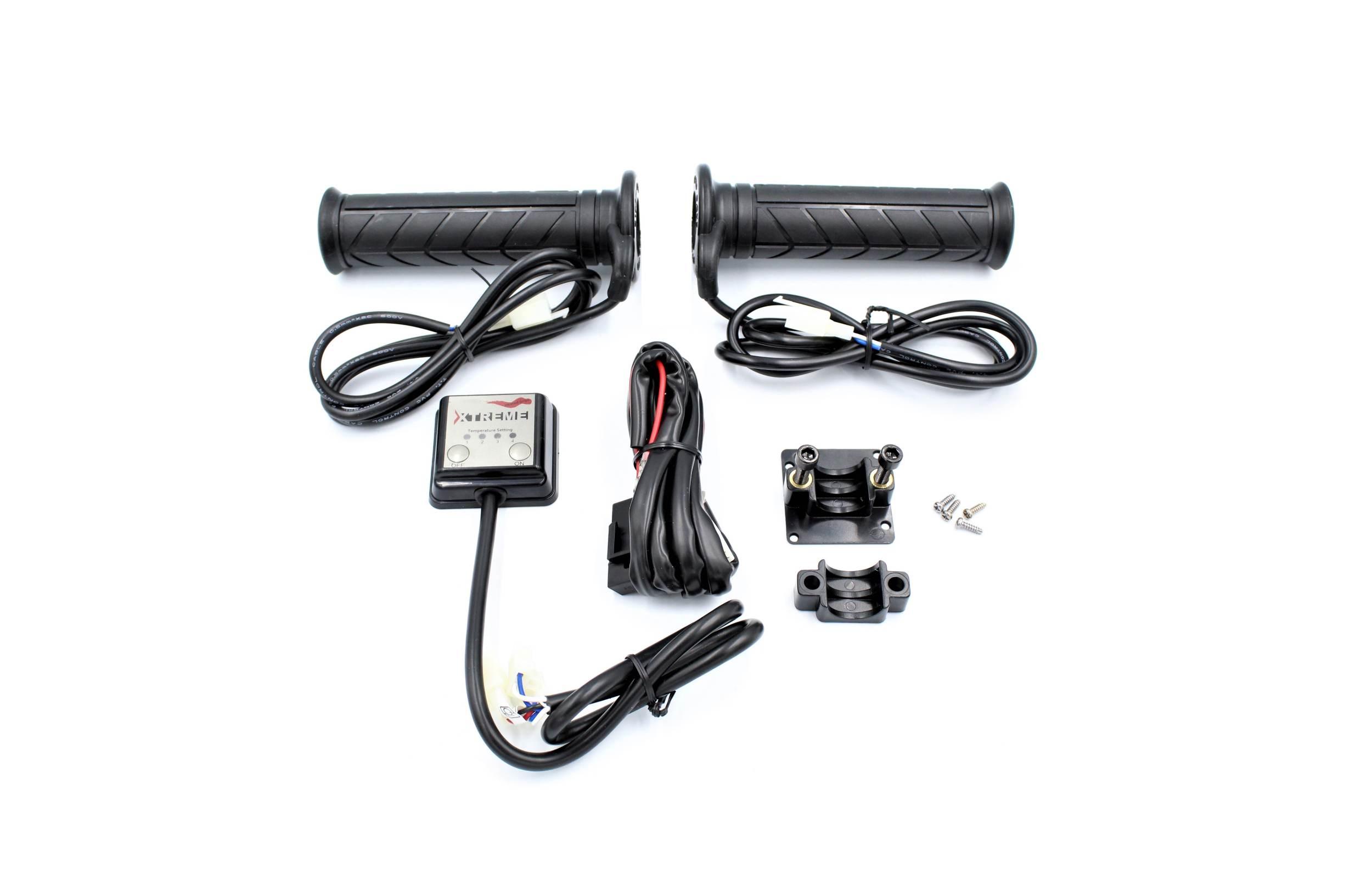 Manetki Podgrzewane Z Panelem Sterującym Velosport 22mm Vel000001