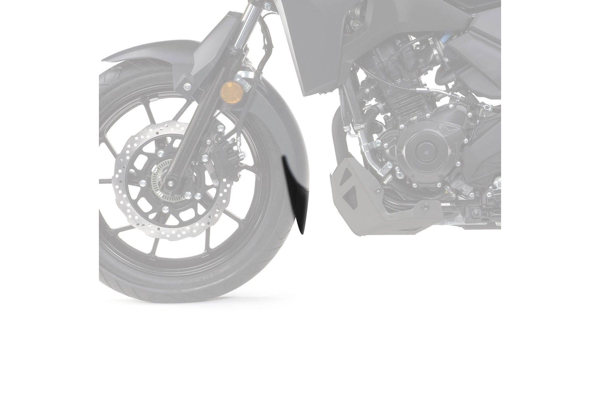 Przedłużenie Błotnika Puig Do Suzuki Dl250 V-Strom 17-21 Przednie Czarne