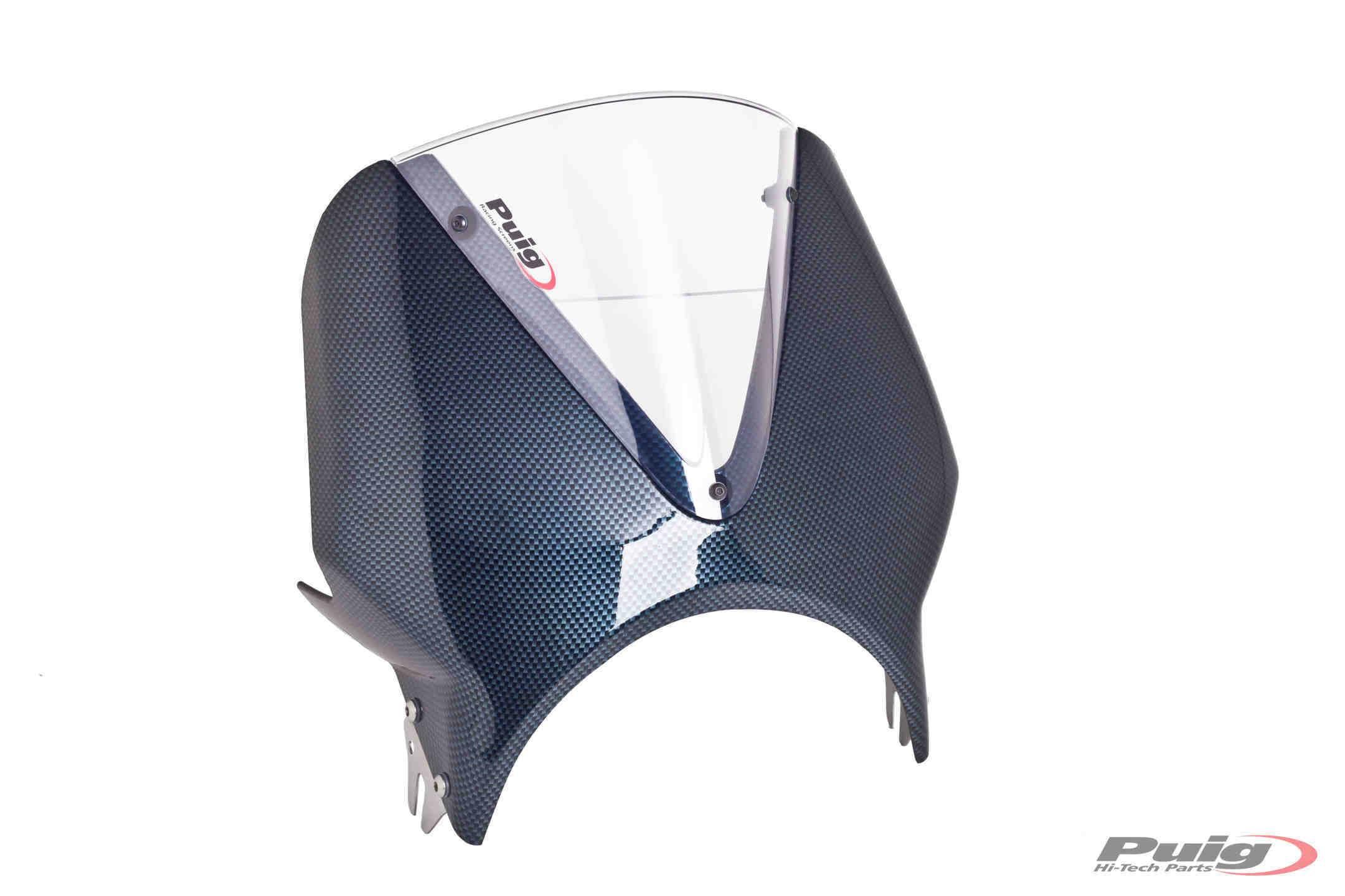 Szyba Vision Puig Do Kawasaki Er-5 Twister 97-06 Carbon-Mocno Przyciemniona