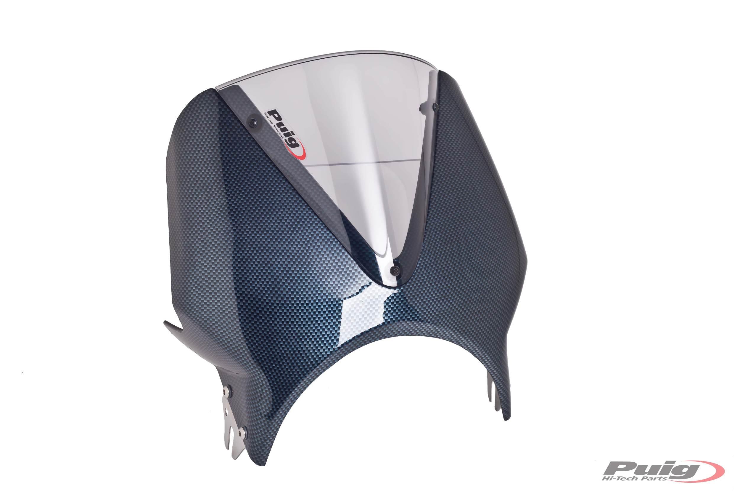 Szyba Vision Puig Do Kawasaki Er-5 Twister 97-06 Carbon-Lekko Przyciemniona