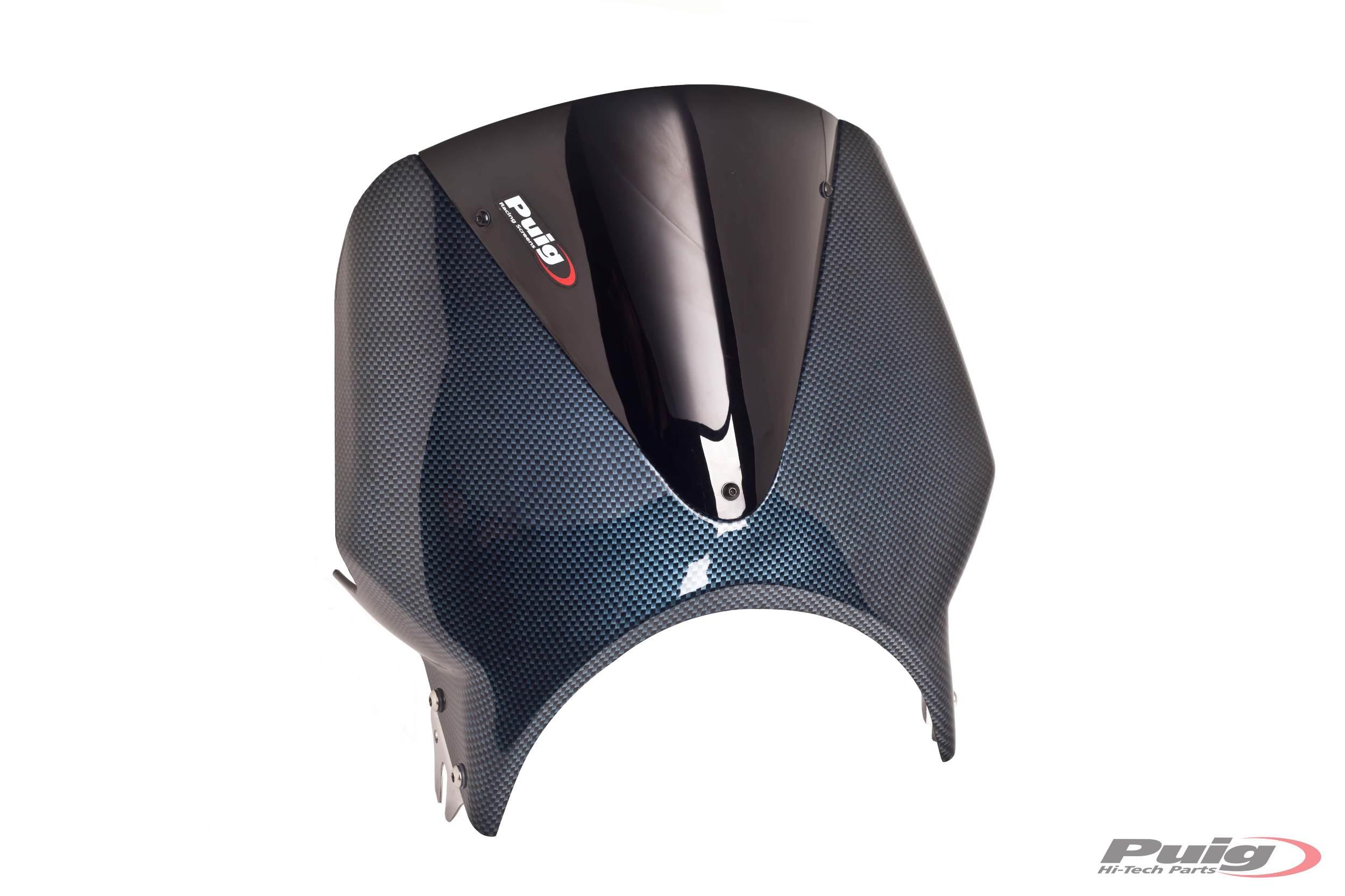 Szyba Vision Puig Do Kawasaki Er-5 Twister 97-06 Carbon-Czarna