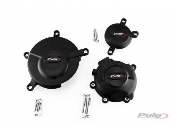 Pokrywy Dekli Silnika Puig Do Suzuki Gsx-R600/750 11-16 Czarne