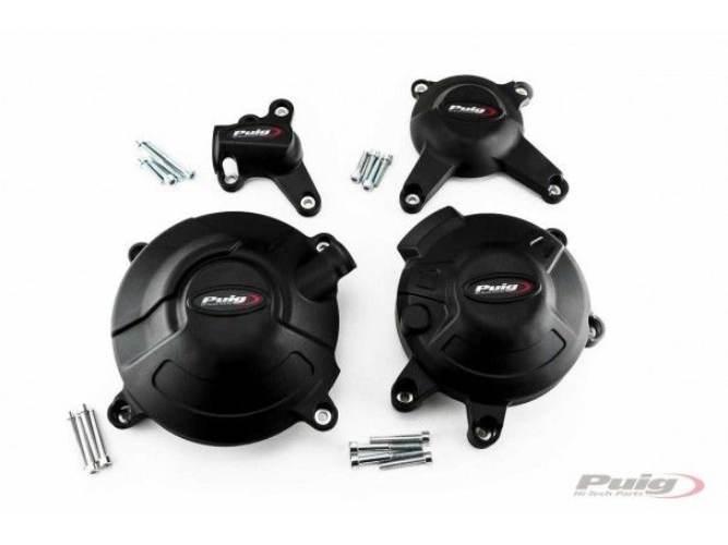 Pokrywy Dekli Silnika Puig Do Yamaha Mt-09 Tracer Niken Czarne
