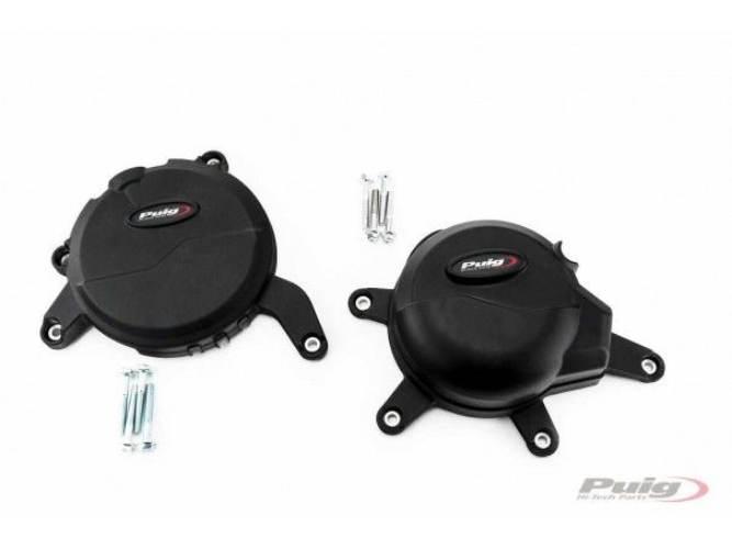 Pokrywy Dekli Silnika Puig Do Ktm 390 Duke 16-20 Rc390 18-19 Czarne