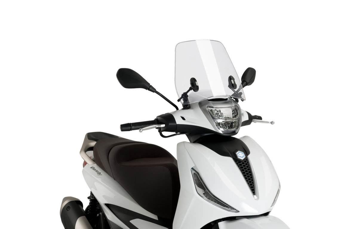 Szyba Owiewka Uniwersalna Puig Dla Piaggio Beverly 300 2022-2024 Przezroczy