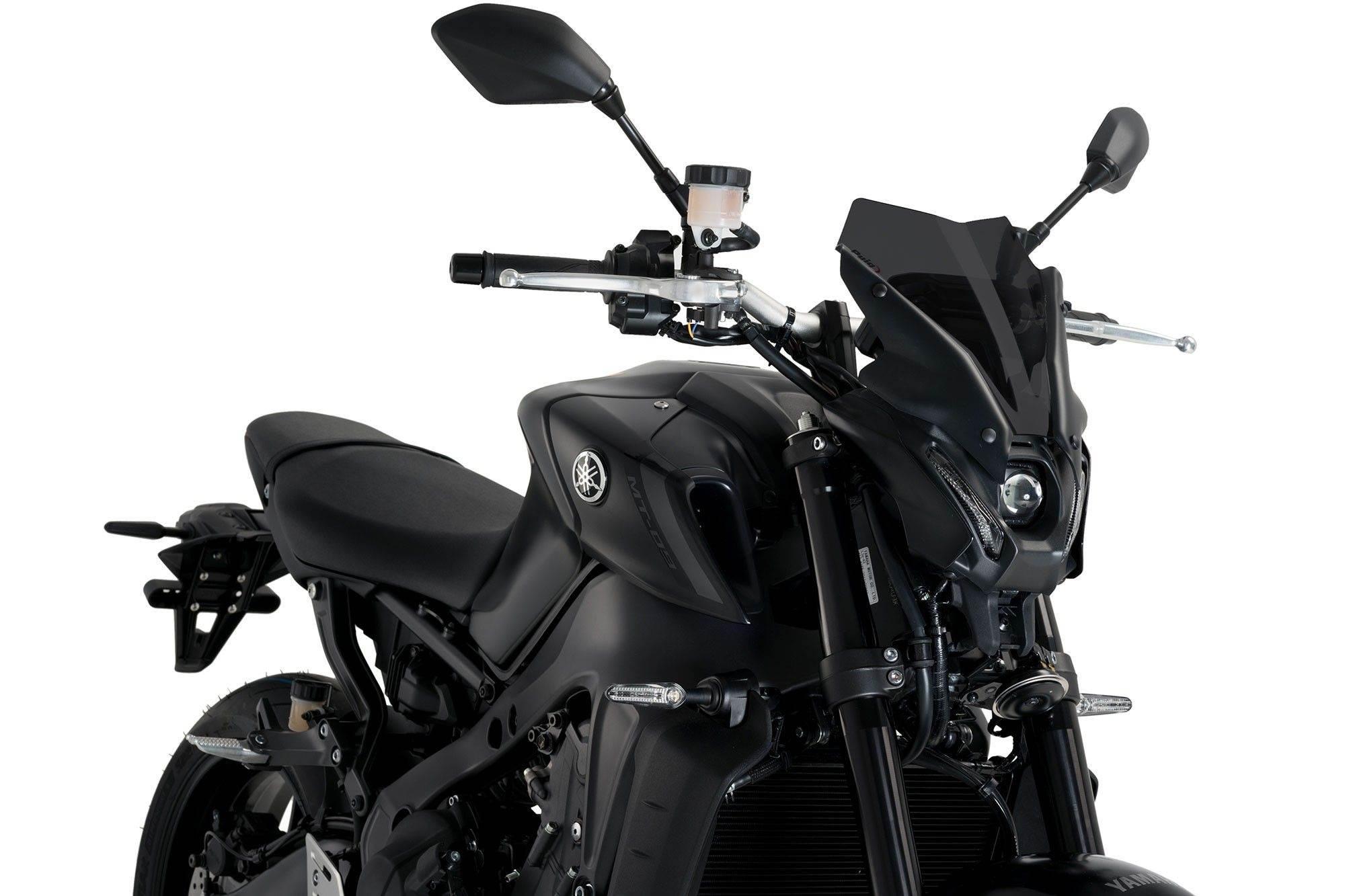 Szyba Owiewka Puig Do Yamaha Mt-09 21-22 Sport Mocno Przyciemniona