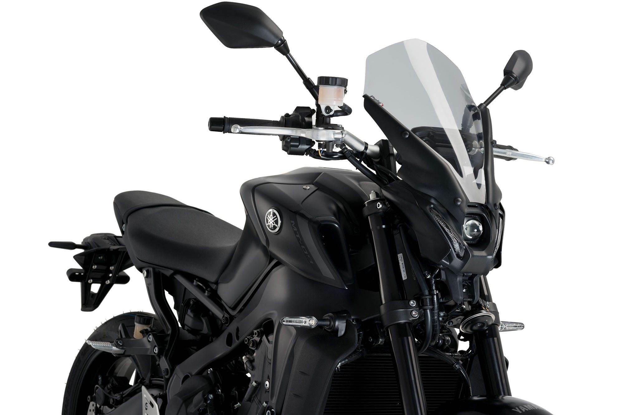 Szyba Owiewka Puig Do Yamaha Mt-09 21-22 Touring Lekko Przyciemniona