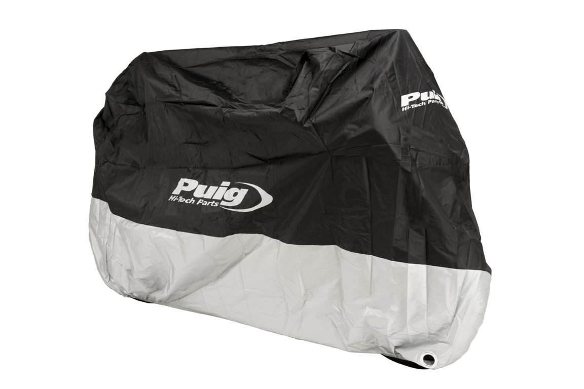 Pokrowiec Na Motocykl Puig Logo Xl 2,00x0,95x1,20 Czarny