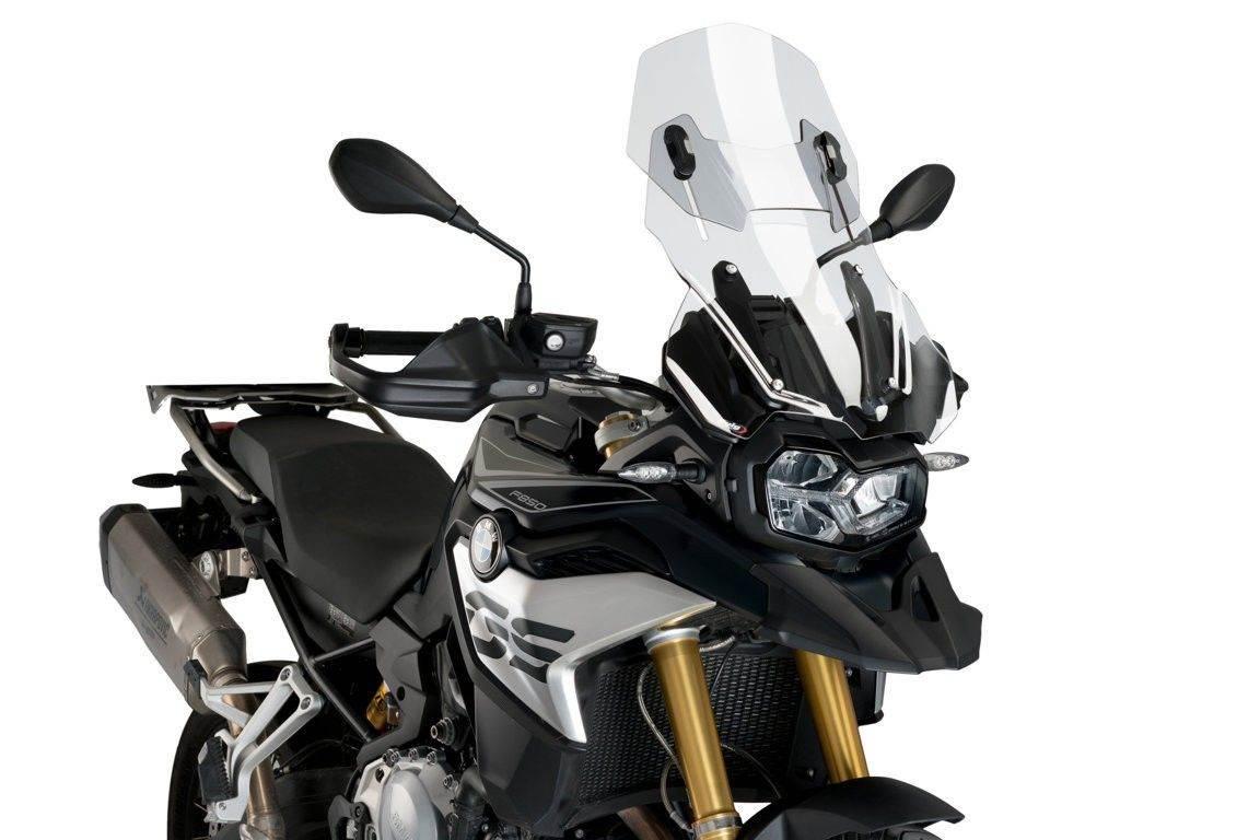Szyba Z Regulowanym Deflektorem 255mm Puig Do Bmw F750gs/F850gs 18-23 Przez