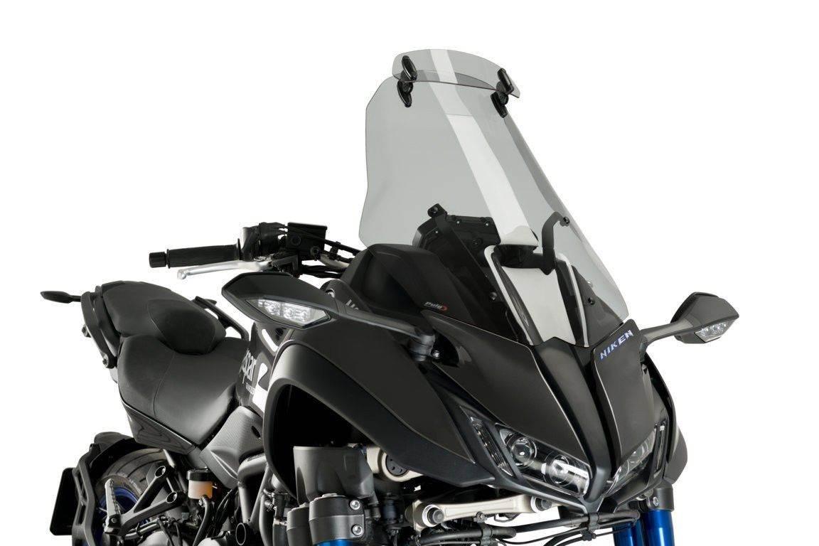 Szyba Turystyczna Puig Do Yamaha Niken 18-23 Z Deflektorem Lekko Przyciemni