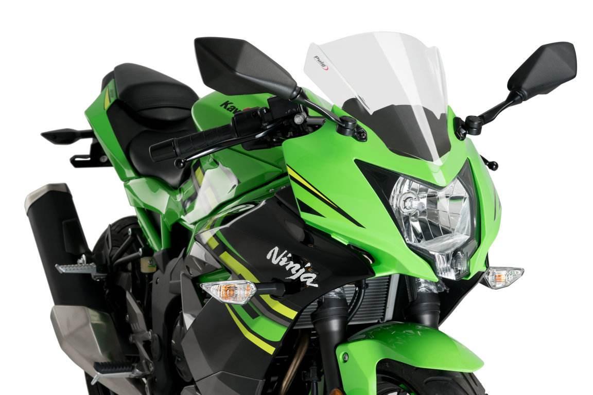 Szyba Z-Racing Do Kawasaki Ninja 125 19-23 Lekko Przyciemniona