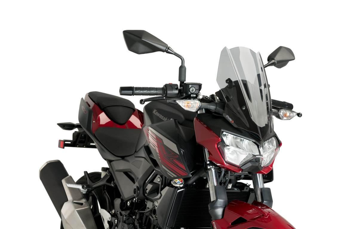 Szyba Owiewka Puig Do Kawasaki Z400 19-21 Lekko Przyciemniona