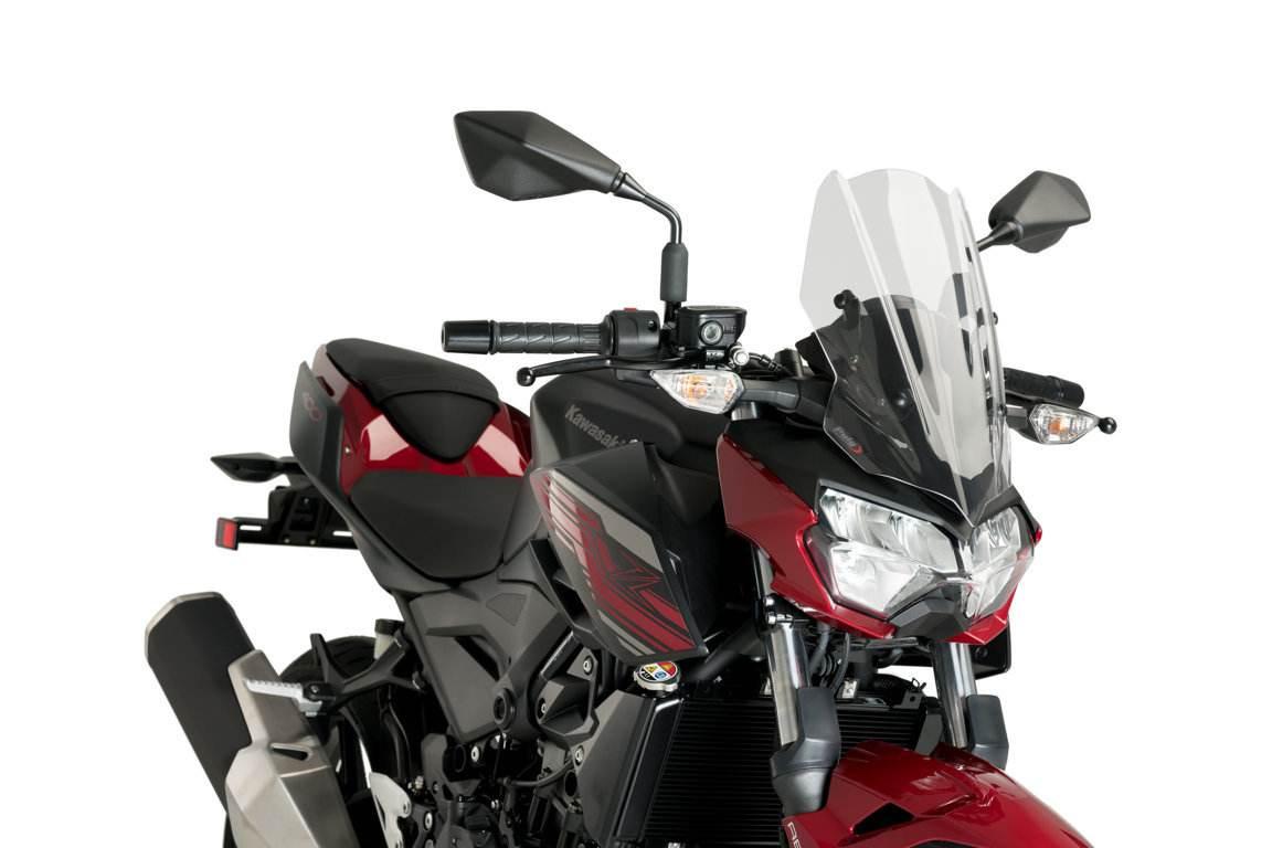 Szyba Owiewka Puig Do Kawasaki Z400 19-21 Przezroczysta