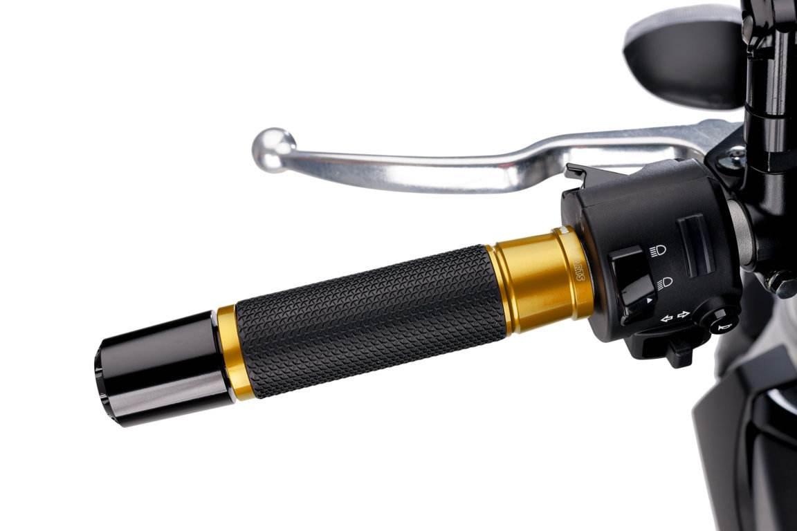 Manetki Gripy Hi-Tech Ascent Dł123mm Puig Do Kawasaki Kle500 91-97 Złote