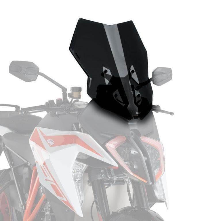 Szyba Turystyczna Puig Do Ktm 1290 Superduke Gt 19-23 Czarna