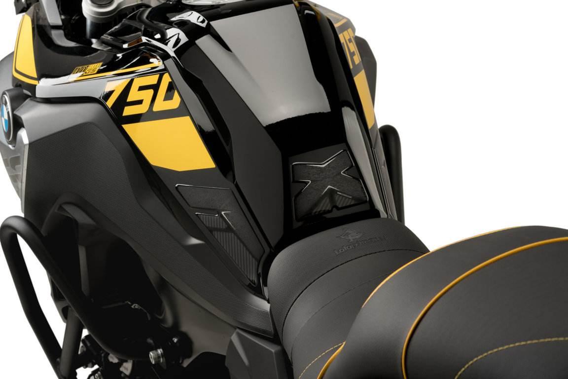 Tankpad Specific Przód Bok Puig Do Bmw F750gs 18-21 Carbon