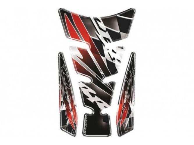 Tankpad Puig Wings Wzór Honda Cbr Srebrny