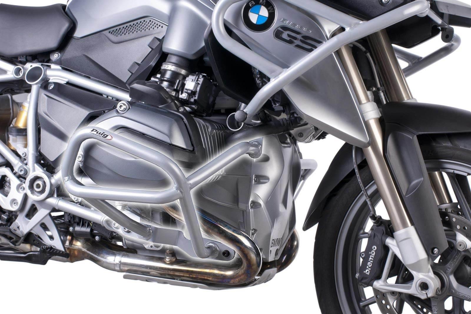 Gmol Crashbar Puig Do Bmw R1200gs 14-17 Dolne Silnika Szary