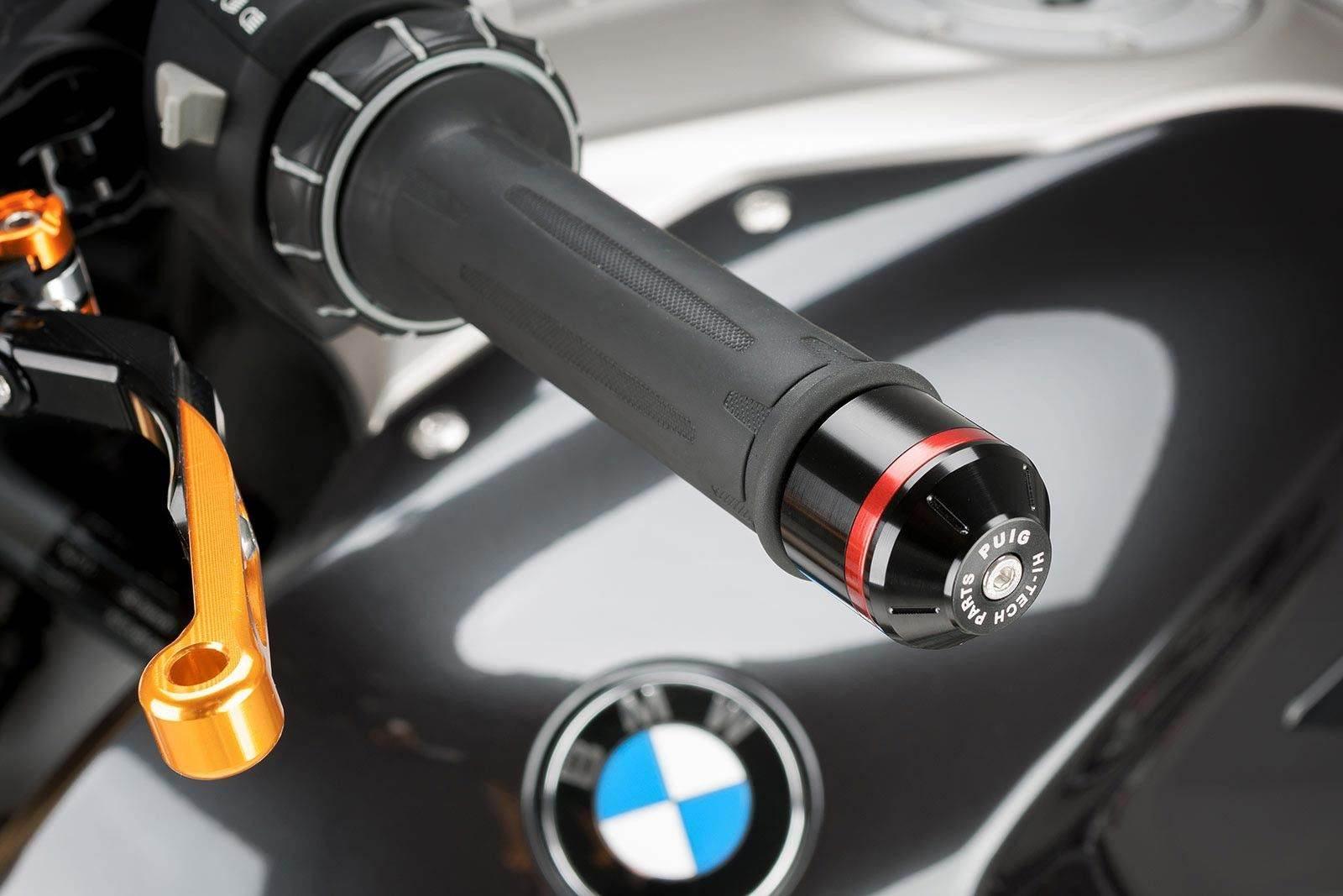 Ciężarki Końcówki Kierownicy Krótkie Z Pierścieniami Puig Do Bmw S1000r Cza