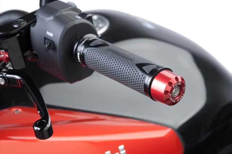 Ciężarki Końcówki Kierownicy Krótkie Puig Do Bmw G310r 16-21 Czerwone