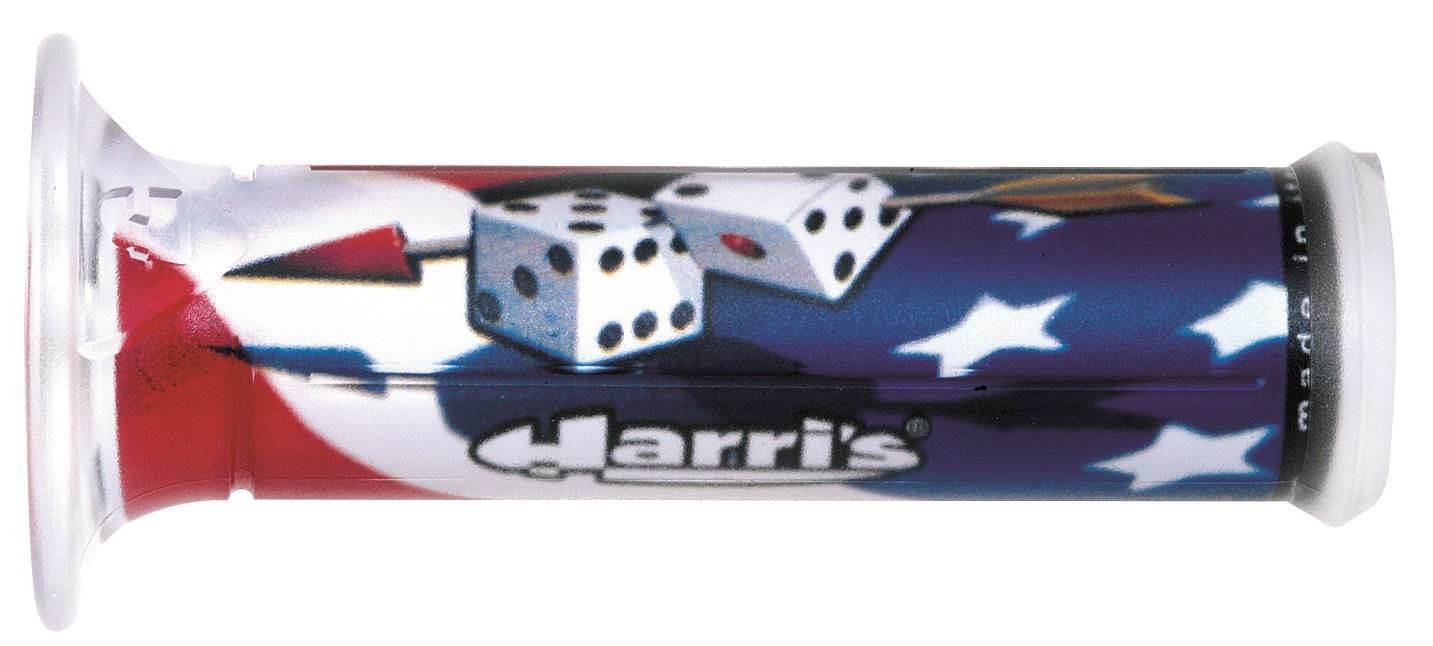 Harri's Manetki 01684-Du 120 Mm/22 Mm Bez Otworu Kolor Niebieski/Biały/Czer