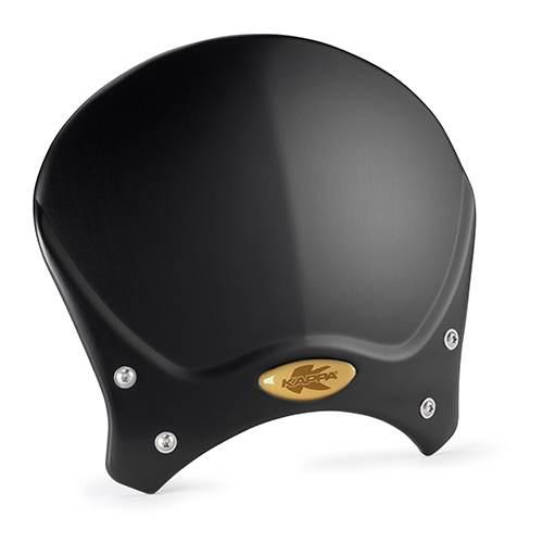 Kappa Szyba Uniwersalna Cafe Racer Aluminium Czarna 20,5 X 26,5 Cm - Potrze