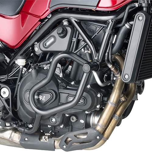 Kappa Gmole Osłony Silnika Benelli Leoncino 500 17-18 Czarne