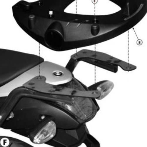 Kappa Stelaż Kufra Centralnego Bmw C 600 Sport 12-15 Z Płytą Monolock