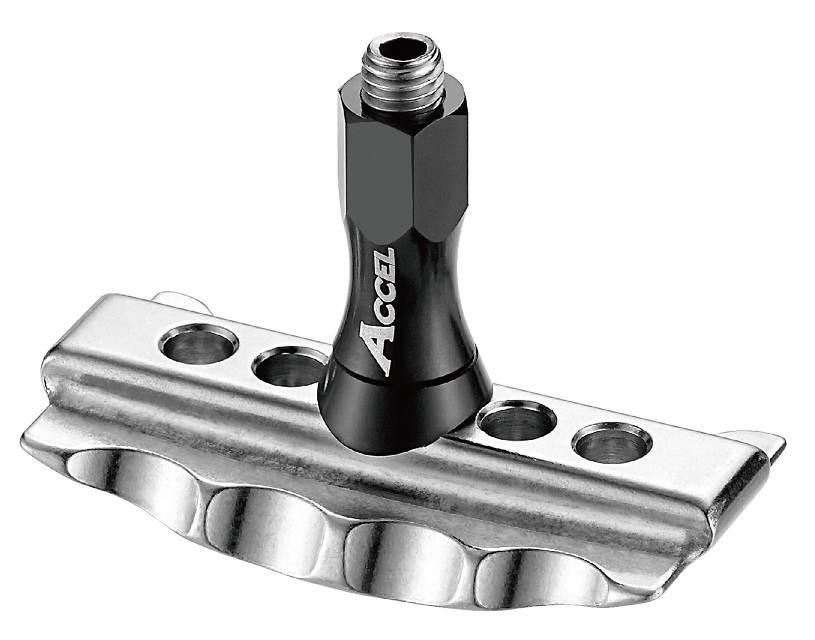 Accel Trzymak Opony 1,60 Aluminiowy Z Nakrętką Alu Wzmacniany