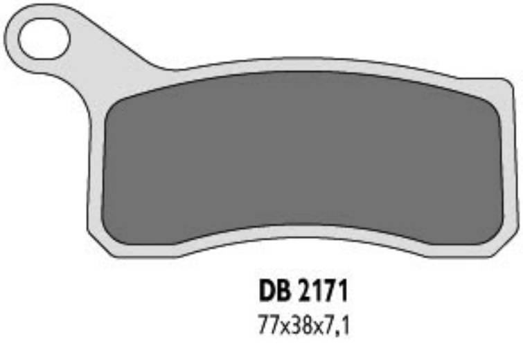 Delta Braking Klocki Hamulcowe Kh462 Ktm Quad - Zastępują Db2171Mx-D Oraz D