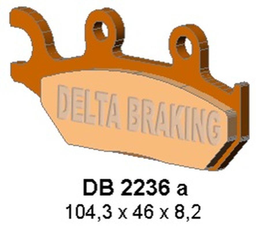 Delta Braking Klocki Hamulcowe Kh645 Can Am Maveric 1000 Prawy - Zastępują