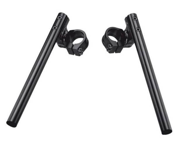 Accel Kierownica Dwuczęściowa Regulowana Street Clip-On Uchwyt 50Mm Kolor C