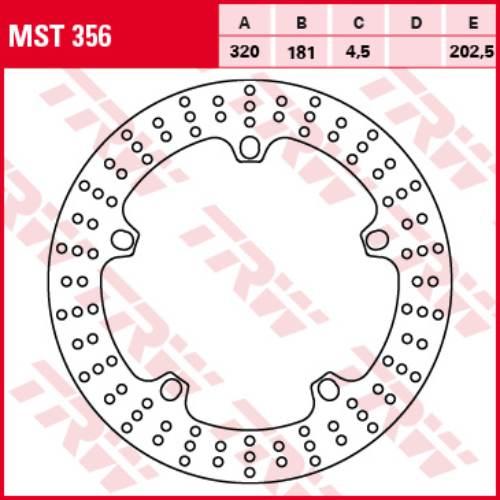 Trw Zf Tarcza Hamulcowa Przód Bmw F 800 R S St 08-17, S 1000 Rr 19-, R 1200