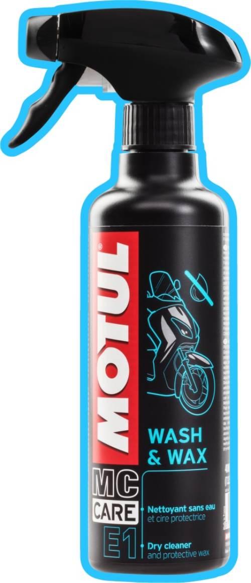 Motul E1 Wash Wax 400Ml Środek Czyszcząco-Ochronny Atomizer