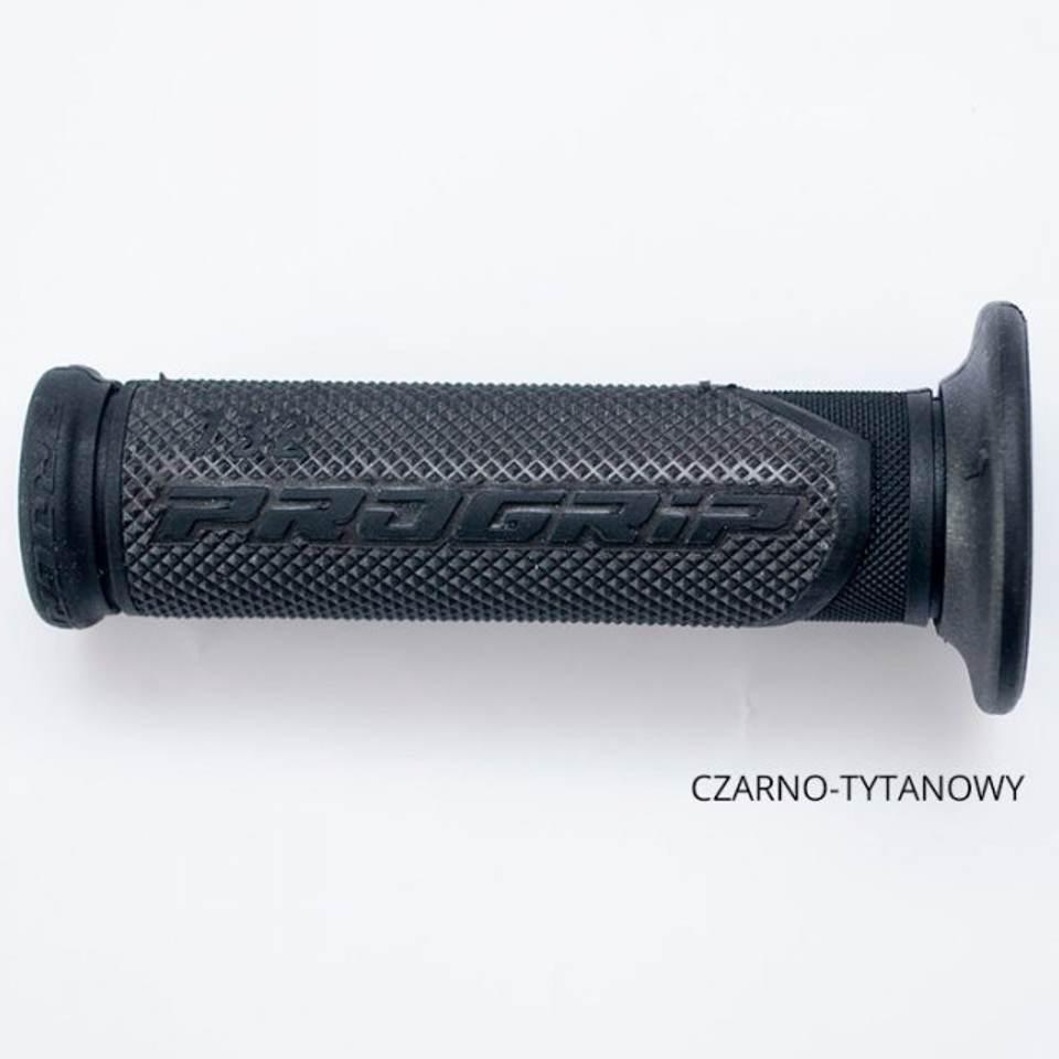 Progrip Manetki Pg732 Road 22+25Mm, Dł.125Mm Kolor Tytanowy/Czarny Dwuskład