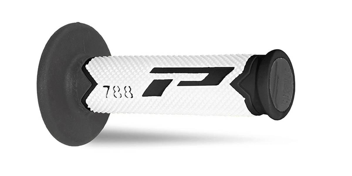 Progrip Manetki Pg788 Off Road 22+25Mm, Dł.115Mm Kolor Czarny/ Biały/ Tytan