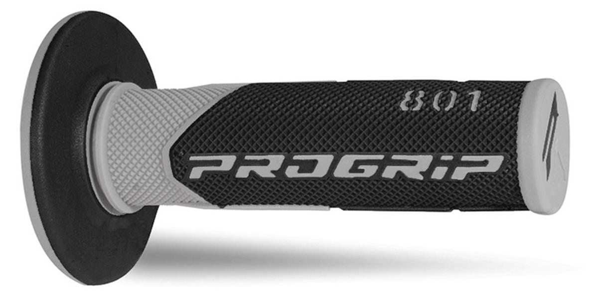 Progrip Manetki Pg801 Off Road 22+25Mm, Dł.115Mm Kolor Szary/Czarny Dwuskła