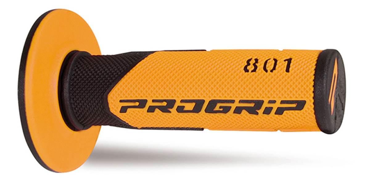 Progrip Manetki Pg801 Off Road 22+25Mm, Dł.115Mm Kolor Czarny/Pomarańczowy