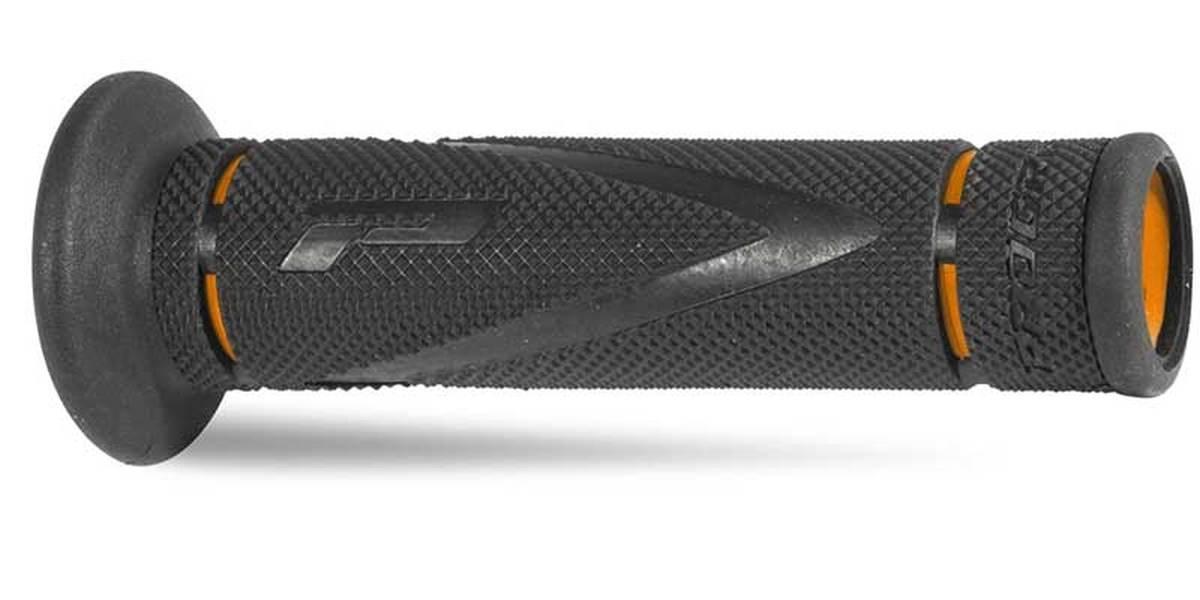 Progrip Manetki Pg838 Road 22+25Mm, Dł.122Mm Kolor Czarny/Pomarańczowy Dwus
