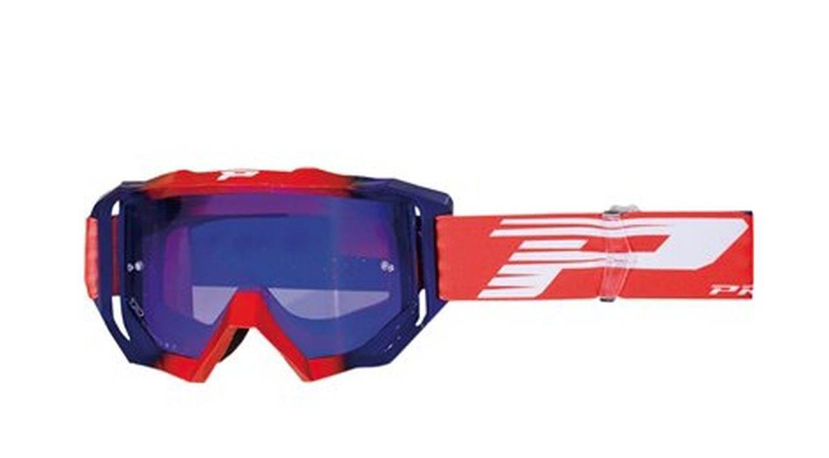 Progrip Gogle Pg3200-197 Fl Venom Kolor Czerwony Niebieski Gogle Pg3200 Z S