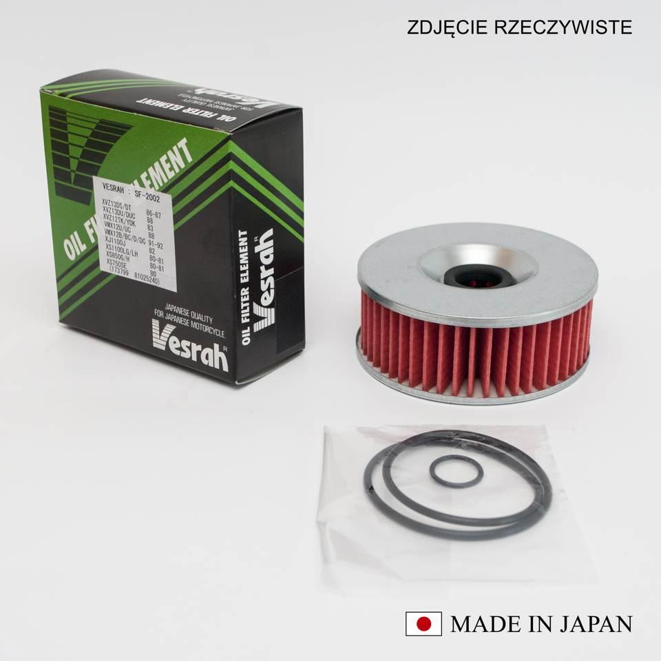Vesrah Filtr Oleju Hf146 Z Oringami Made In Japan