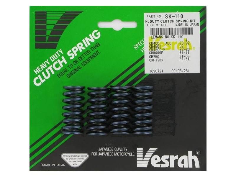 Vesrah Sprężyny Sprzęgłowe Honda Cr 80R '85-'02, Cr 85R '03-'07 4 Szt. Made