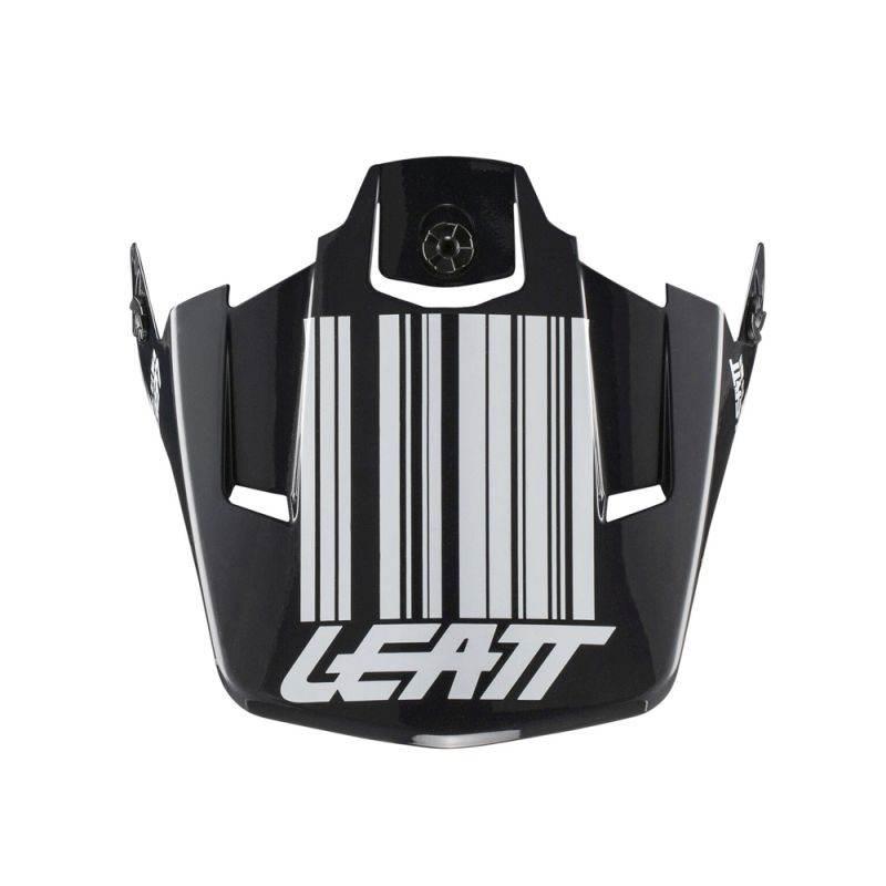 Leatt Daszek/Visor Do Kasku Gpx 3.5 V20.1 Black Kolor Czarny/Biały Rozmiar