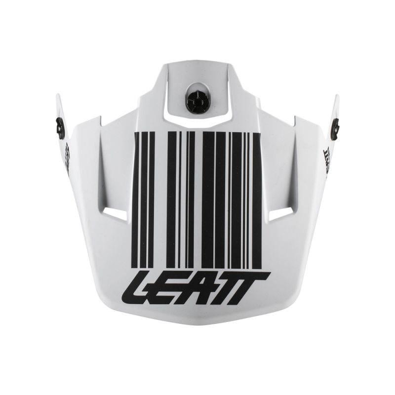 Leatt Daszek/Visor Do Kasku Gpx 3.5 V20.1 White Kolor Biały/Czarny Rozmiar